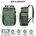 thumbnail image 2 of Laboratory Experiment Cooler Backpack, Scientific Knowledge Print Insulated Lunch Bag for Students and Science Classroom Use, 2 of 6