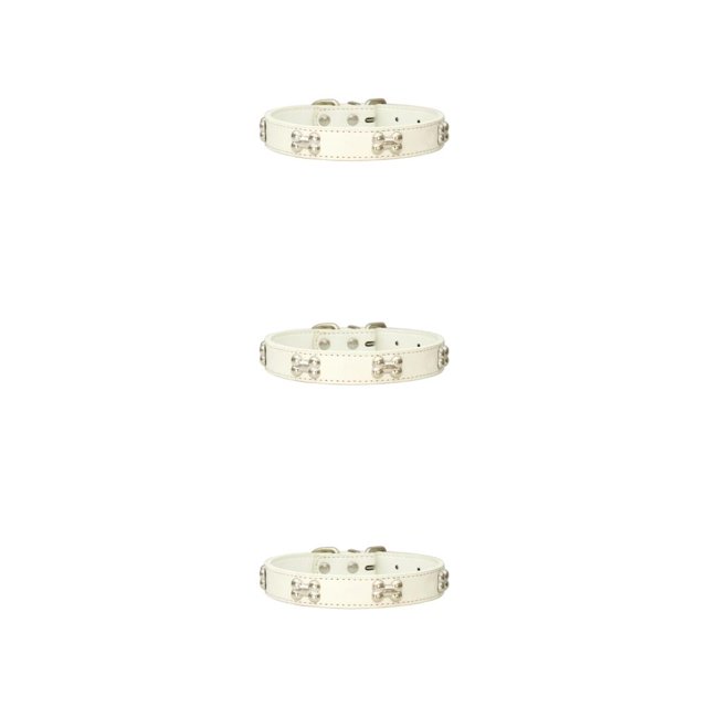 Decodeary Confortable Porter Élégant Boucles Réglables Durables Plusieurs Tailles Blanc 1.5 * 37cm 3Set