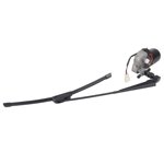 Essuie-glaces, Essayage de pare-brise Kit d'assèche-glace Kit d ́assemblement de pares-brise Nettoyage silencieux électrique pour UTV ATV pour les pare-brise plats