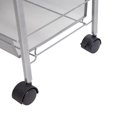 thumbnail image 3 of Greenway GSR4800GRC 4-Tier Mobile Storage Cart with Side Hooks, 3 of 7