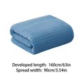 thumbnail image 2 of Beach Towel For Adults 160 cm x 90 cm Velvet Fleece Absorbent Soft Bath Towel With Double-Stitched Hem, 2 of 7