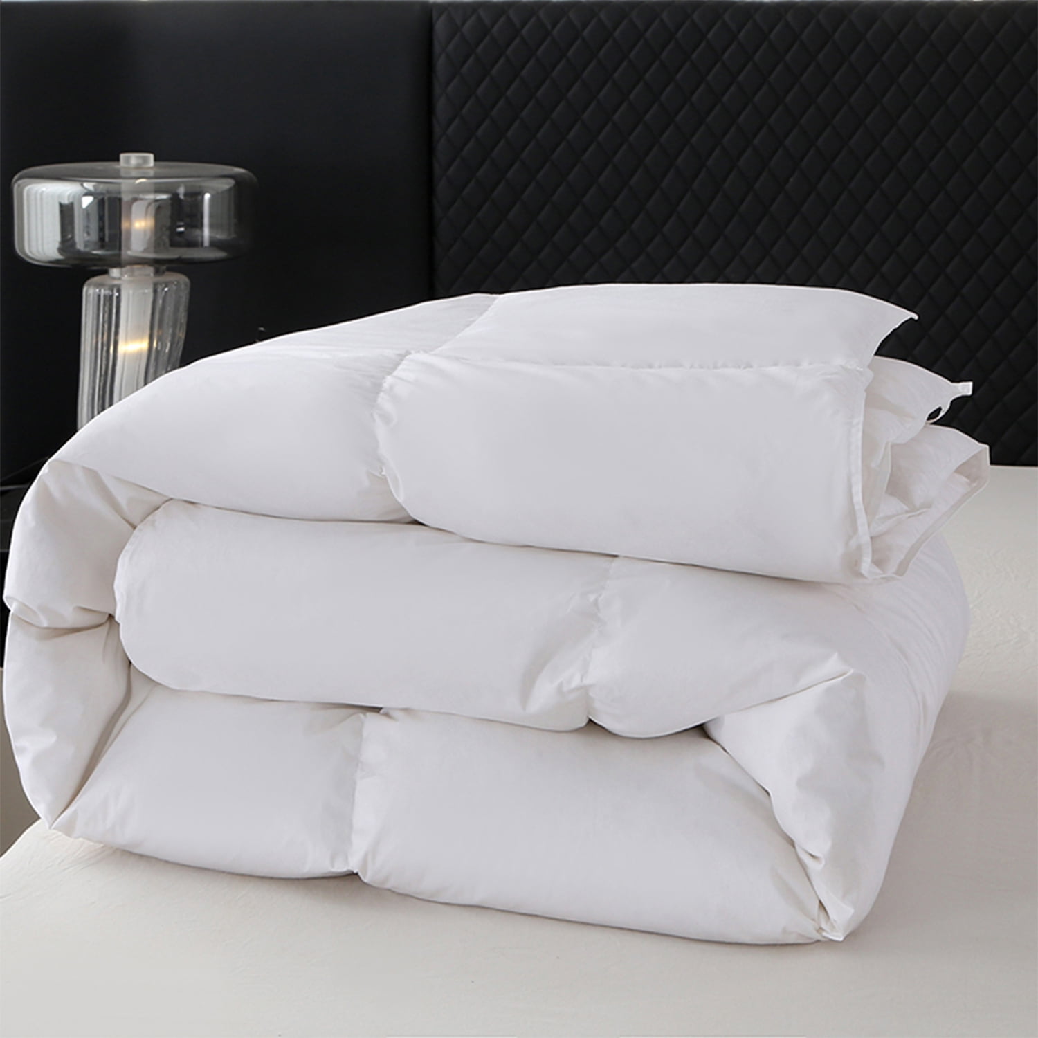 Mainstays Plumes d'oie Duvet Lit Duvet,Twin,64 po x 86 po,Toutes saisons Duvet