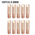 thumbnail image 1 of 10pcs MB15 15AK Contact Tip Welding Nozzles M6 welding Torch Power Nozzle, 1 of 10