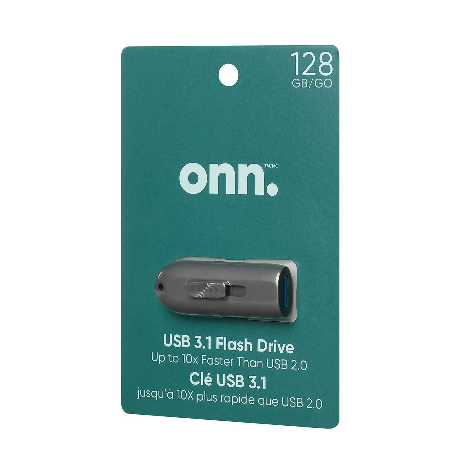 Clé 128 Go USB 3.1 à transfert rapide onn.