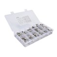 thumbnail image 1 of Fast Blow Tube Assortment, Glass Fuse 5x20mm + 6x30mm 250V 15 Specifications With Plastic Box For Car, 1 of 8