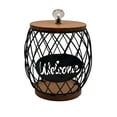 thumbnail image 1 of Binwennn Pantry for Organizing Kitchen Container Clear Containers for Fridge Coffee Pod Holder Coffee With Wooden Lid Coffee Pod Container Organizer For Home Countertop Hotel Family, 1 of 8