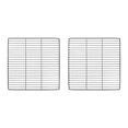 thumbnail image 3 of Transemion Portable Pet Playpen Panel Cage Fence Metal Guinea pig Wire dense black Grid 2Set, 3 of 6