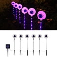 thumbnail image 1 of RKSTN Halloween Decorations LED Solar Halloween Six Eyeball Ground Insertion Light Ghost Festival Ghost Eye Horror Courtyard Decoration Light Halloween Decor, 1 of 3