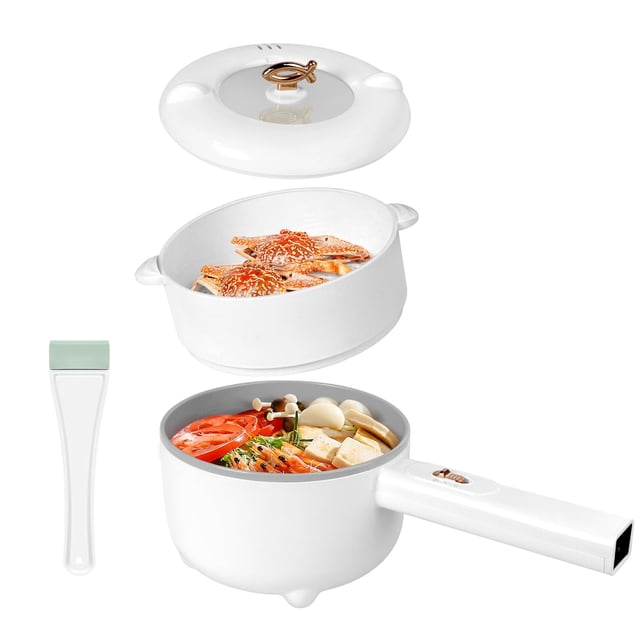 Vroyuir Electric Hot Pot 2L, 700W Portable Multi-