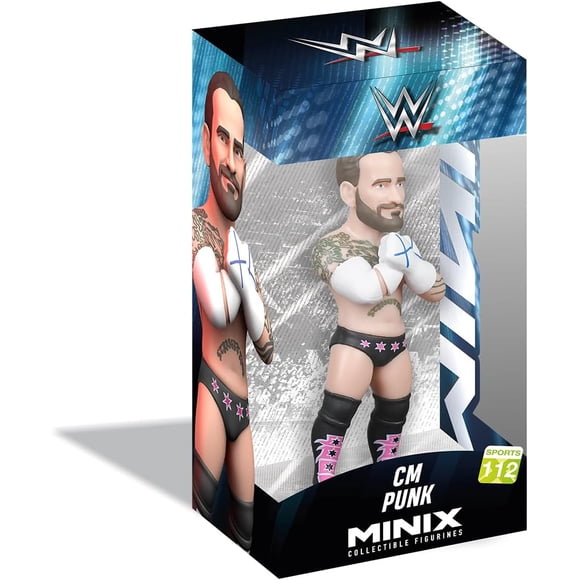 WWE Wrestling 3.75 Inch Action Figure Minix - CM Punk