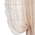 thumbnail image 1 of Lace Curtains 86 Inches Long Country Rustic Sheer Curtains for Living Room Bedroom Autumn Drapes Rod Pocket Light Filtering Lace Curtain for Dining Room Fall Decor, 55x86in, 1 of 5