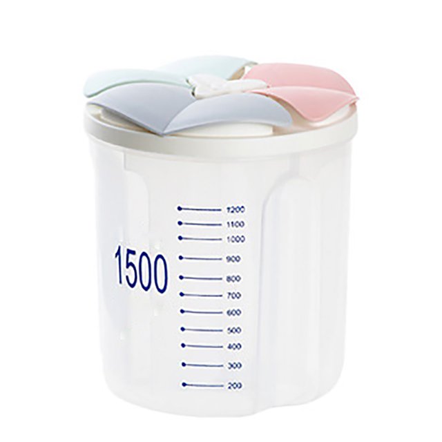Coofit Contenant de Rangement pour Aliments Contenant de Rangement Créatif pour Garde-Manger Pot Alimentaire de Cuisine