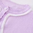 thumbnail image 4 of Besolor Girls Cropped Shrug Cardigan Open Front Long Sleeve Knit Sweaters Button Closure Cover up Tops for Dress, 4 of 7