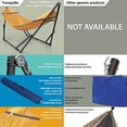 thumbnail image 5 of Tranquillo Universal Collapsible Hammock Stand Electro Static Coated Steel, Adjustable Hammock Stand with 2 Layered Polyester Net and Carry Bag, Foldable Hammock Stand for 2 Persons, 550 lbs, Yellow, 5 of 5