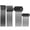 Black, variant on XZNGL Stainless Steel Table,Stainless Steel Knife Fork and Spoon Set Western Steak Knife and Cutlery 24 Piece Set Stainless Steel Knife Fork and Spoon with Storage Case,Steak Knife Set