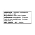 thumbnail image 3 of Raisins Thompson sans pépins Great Value 750g, 3 of 4
