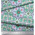thumbnail image 2 of Soimoi polyester Crepe Fabric Floral & Damask Patchwork Fabric Prints By Yard 52 Inch Wide, 2 of 3