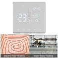 thumbnail image 3 of JUNWELL Smart Thermostat for Home WiFi Weekly Programmable Digital Thermostat Manual/Automatic Mode Tuya APP Control LCD Display Temperature Controller Digital Intelligent Thermostat for, 3 of 9