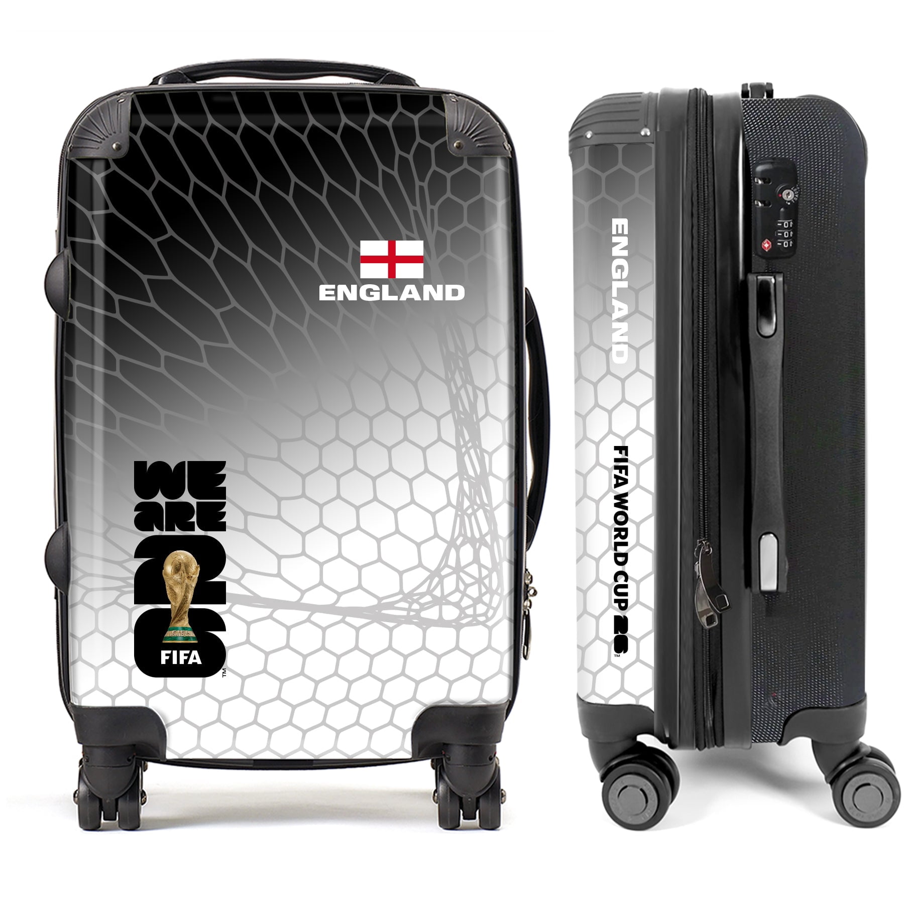England4 FIFA World Cup 2026™ Carry On 20” Spinner Suitcase with TSA Lock