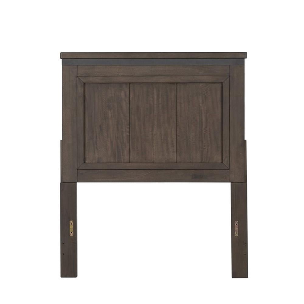 Thornwood Hills Dark Gray Twin Panel Headboard
