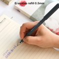 thumbnail image 4 of Maoww 10pcs Refills Erasable Black Writing Tools Washable Gift Stationery Pens Students Refill Lightweight Replacement, 4 of 8