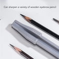 thumbnail image 4 of Eyebrow Pencil Sharpening Tool, 4 Faces Duckbill Sharpening Tool Long Lasting 3 Pcs Wear Resistant Compact  for Thin Tip Cosmetic Pencil, 4 of 7