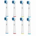 thumbnail image 1 of Electric Toothbrush Brush Heads Replacement Fit for Braun Oral B Sensitive Clean-8 Pcs, 1 of 6