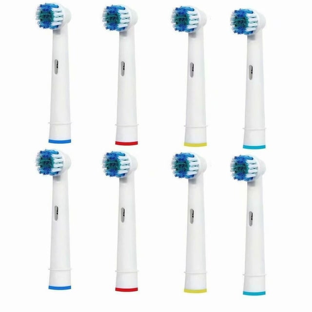 Electric Toothbrush Brush Heads Replacement Fit for Braun Oral B Sensitive Clean-8 Pcs