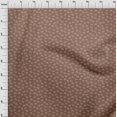thumbnail image 4 of oneOone Tissu Viscose Chiffon Marron Rétro Minimal Burger Matériel de Robe Tissu Imprimé Tissu au Mètre 42 Pouces de Large, 4 of 5