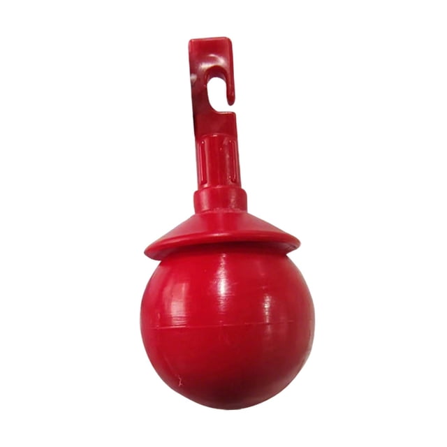 Esquirla Rolling Ball Cane Tip Fittings Rolls in Any Direction Prevent Jabbing Senior Red
