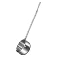 thumbnail image 1 of WHEANG Small Soup Metal Deep Spoon With Pour S Stainless Long Handled Oil Skimming Pan Multi Functional Home Kitchen Mini Hot Oil Pan Special Flat Bottom Pan For Drenching Oil, 1 of 8
