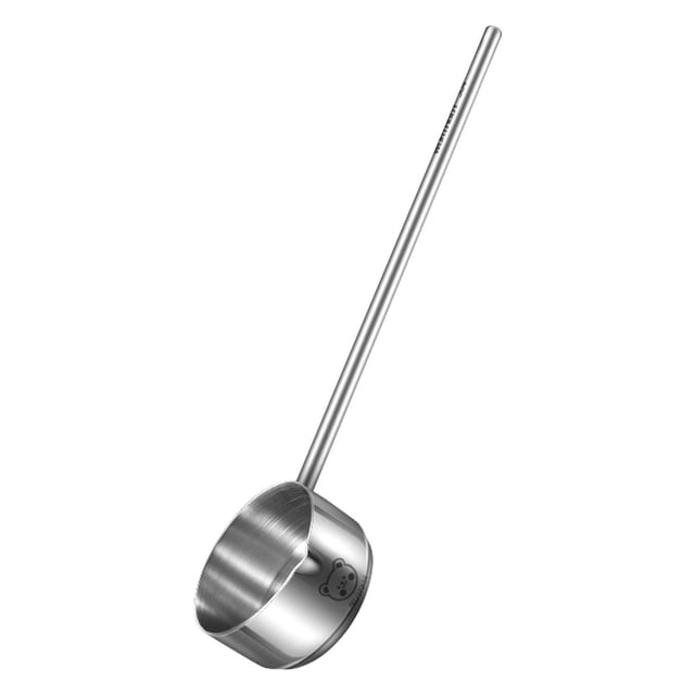 WHEANG Small Soup Metal Deep Spoon With Pour S Stainless Long Handled Oil Skimming Pan Multi Functional Home Kitchen Mini Hot Oil Pan Special Flat Bottom Pan For Drenching Oil