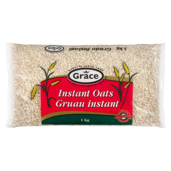Grace Instant Oats, 1kg Bag