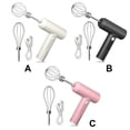 thumbnail image 3 of Egg Beater 20W Electric Handheld Egg Whisk Kitchen Rechargeable Cream Blender Mixer, Gray, 3 of 8