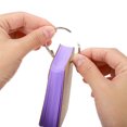 thumbnail image 4 of Unique Bargains 3.5' x 2' Blank Flash Cards with Rings Study Cards Index Cards Note Card Pre Hole Punched, Purple 500 Pack, 4 of 5