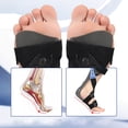 thumbnail image 3 of Ankle Foot Orthosis with Elastic Straps, Half Sole Design for Foot Drop Muscle Weakness, Corrects Posture, Provides Support, 3 of 7