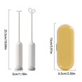 thumbnail image 3 of Binwennn Formula Mixer Milk Frother Stirrer Baby Formula Mixer Handheld Drink Mixer | Formula Maker Machine Milk Frother For Latte Cappuccino 5 Speed Hand Mixer Kitchen Mixer Pad Wire Stands for, 3 of 8