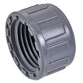 thumbnail image 1 of Unique Bargains G1/2 Female Thread PVC Pipe Fitting Cap, for Garden and Outdoor Water Pipes End, Gray 20Pcs, 1 of 1