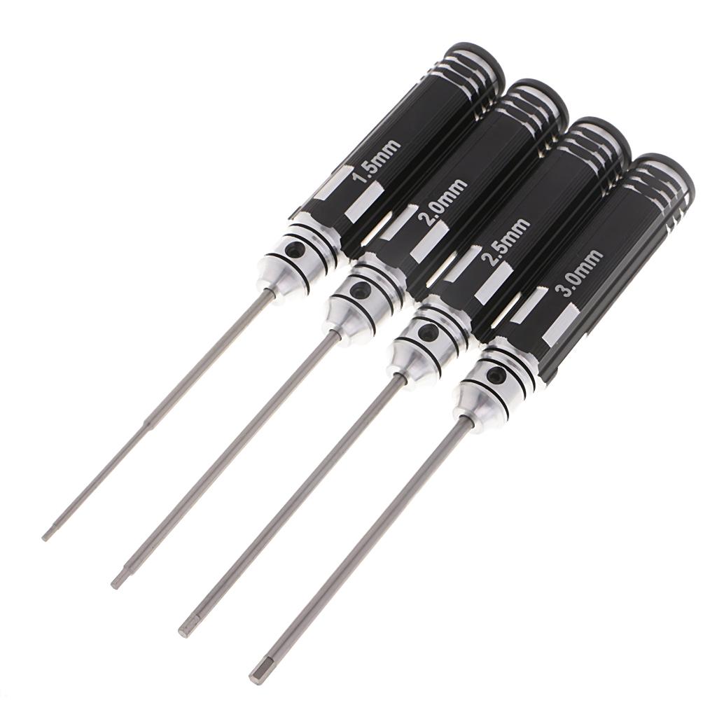 segolike RC Tools hex screw driver set 1.5 2.0 2.5 3.0mm screwdriver For helicopter toys