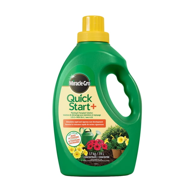 Miracle-Gro Quick Start+ Planting & Transplant Solution 5-15-5 1.4L