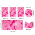 thumbnail image 3 of Bathroom Rug Set 6 Piece | Plush Toilet Mats & Bath Mats | Non Slip Water Absorbent Washable Rugs for Bathroom Floor | Whole Room Set for Home, 3 of 6