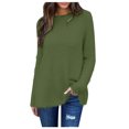thumbnail image 2 of DPTALR Womens Winter Long Sleeve Round Neck Pullover Sweater, 2 of 6