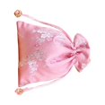 thumbnail image 1 of stanreset Brocade Jewelry Bag Drawstring Chinese Style Embroidery Dustproof Wedding Gift Organizer Party Favors Bags Pack Pink, 1 of 1