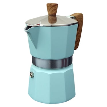 Cafetière Espresso Classique Cafetière Percolateur Cafétera Bleu 150 ml