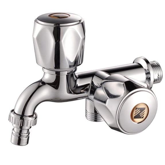 jifeng Robinet d'Évier à Eau Froide Robinet de Cuisine Robinet Levier Simple pour Montage Mural, 1 1