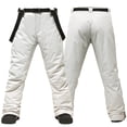 thumbnail image 2 of Pantalon à Bretelles Imperméable et Isolé pour Hommes, Pantalon de Planche à Neige Ski, Salopette, 2 of 9