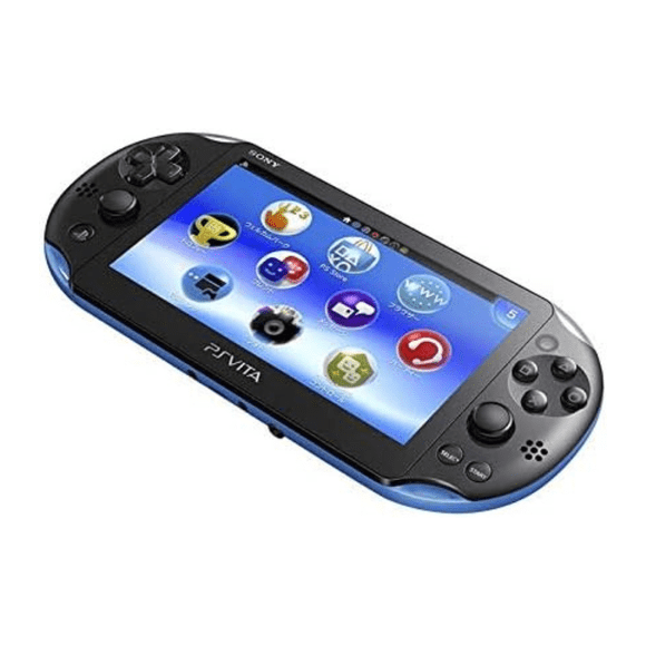 Sony - PS Vita 2000 PlayStation Handheld Viedo Game Console - Blue (Refurbished)