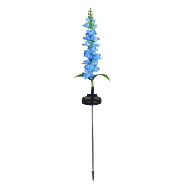 Solar Flowers Lights Outdoor Garden Waterproof Solar Lights Violet Flower Lights Led Outdoor Garden Decorative Lights Hyacinth Flower Lights Garden Lights