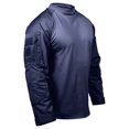 thumbnail image 1 of Rothco Military FR NYCO Combat Shirt - Navy Blue, Large, 1 of 2