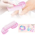 thumbnail image 2 of Nail Brush Cleaning Brushes Cleaner Set With Sturdy Plastic Handle Grip Mini Nail Scrub Brush For Cleaning Fingernails Toenails Small Manicure Brush Toenail Brush Bulk, 2 of 6